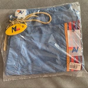 AVIATOR NATION MEN'S 4 STRIPE BOARD SHORTS